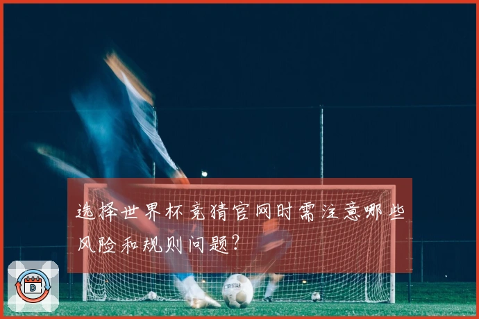 选择世界杯竞猜官网时需注意哪些风险和规则问题？