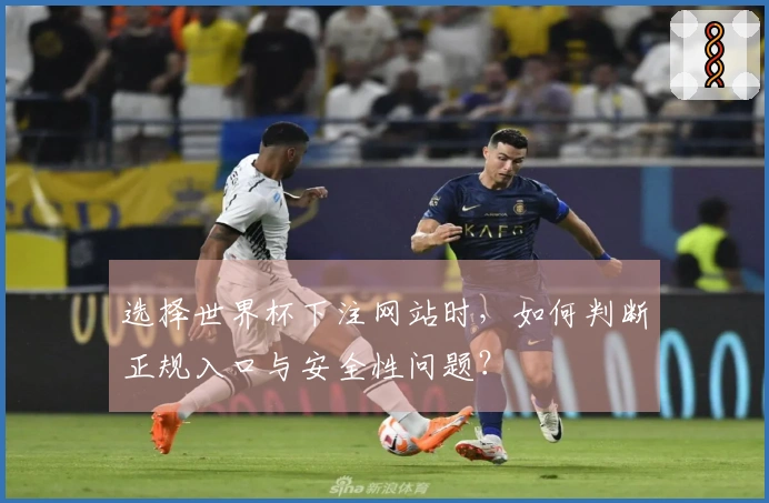 选择世界杯下注网站时，如何判断正规入口与安全性问题？